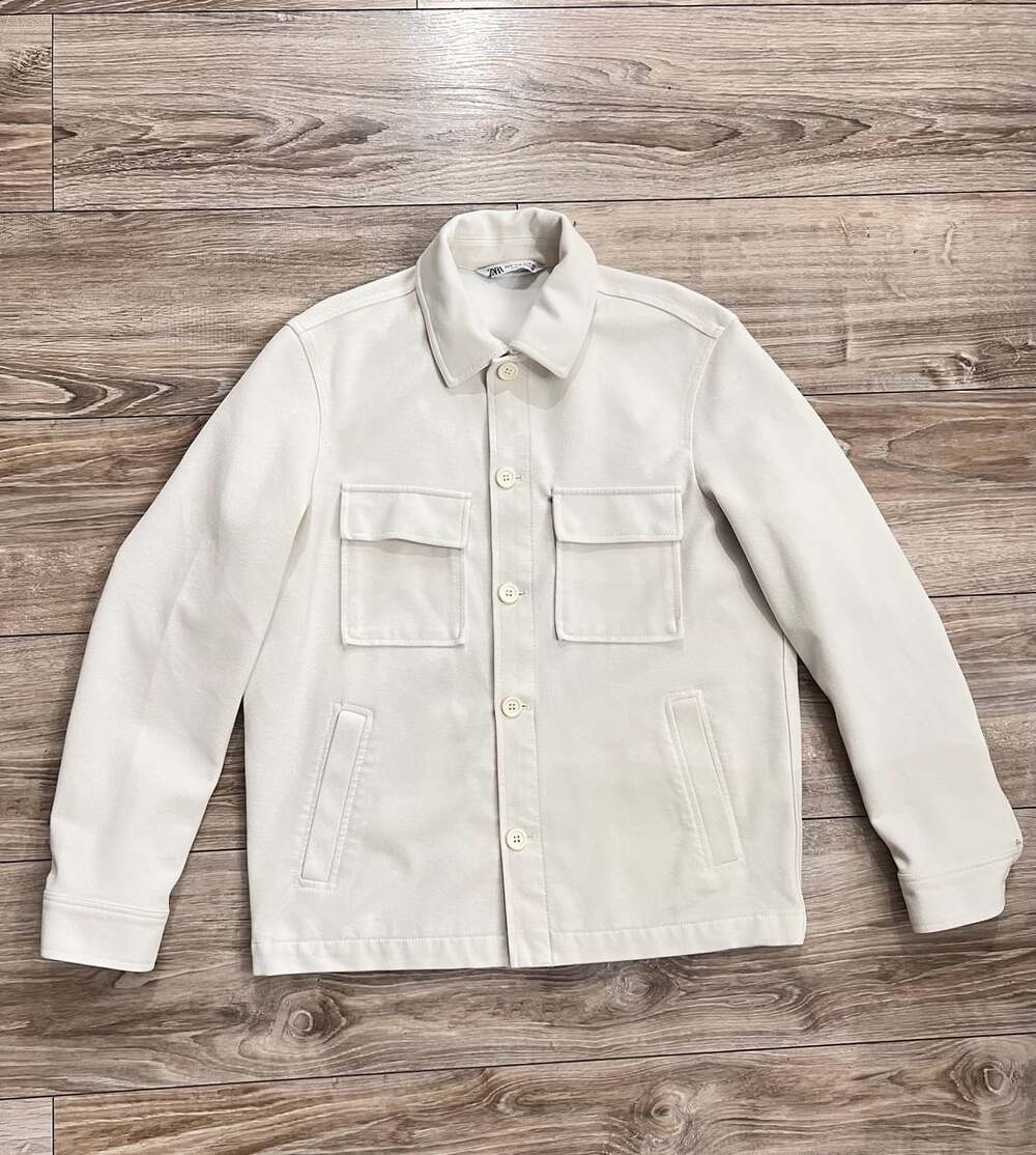 Zara Off White Jacket Men’s Size M